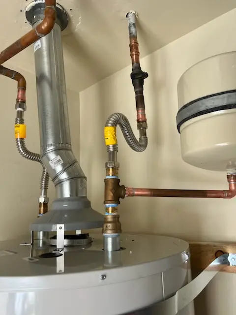 Water heater installation and plumbing repair in Wangs